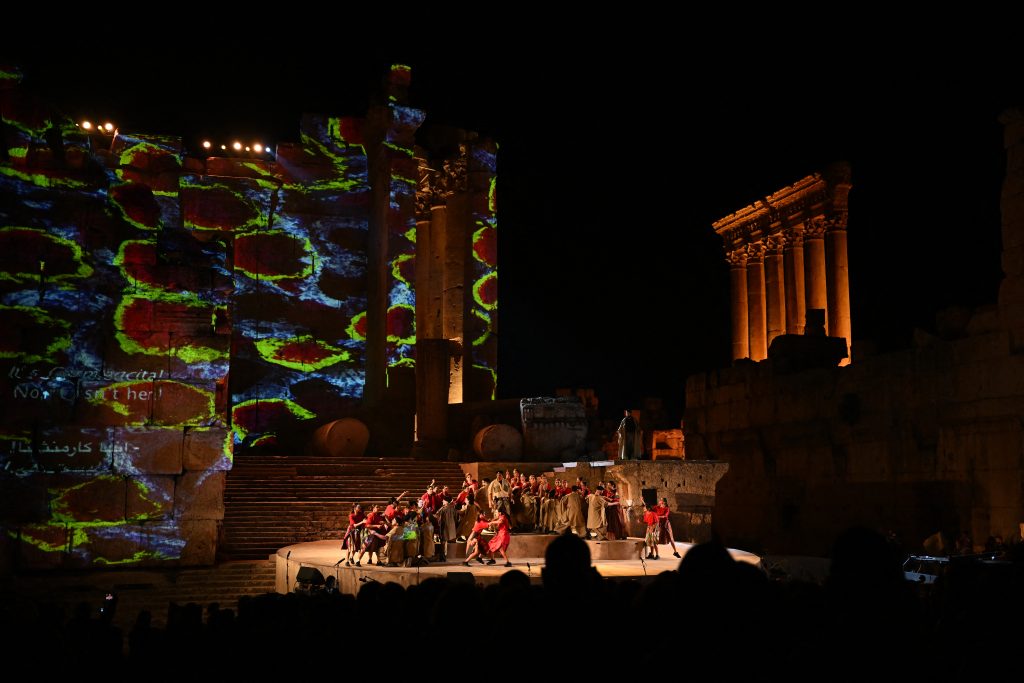 The opera was performed in honor of the French composer Georges Bizet