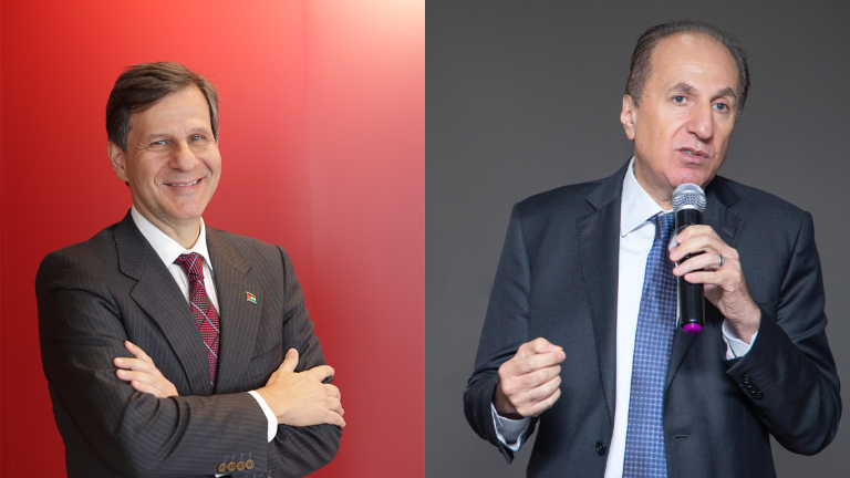 Mohamad Mourad, da Câmara Árabe, e Ali Zoghbi, da Fambras Halal, falam sobre o fórum no ANBA Cast