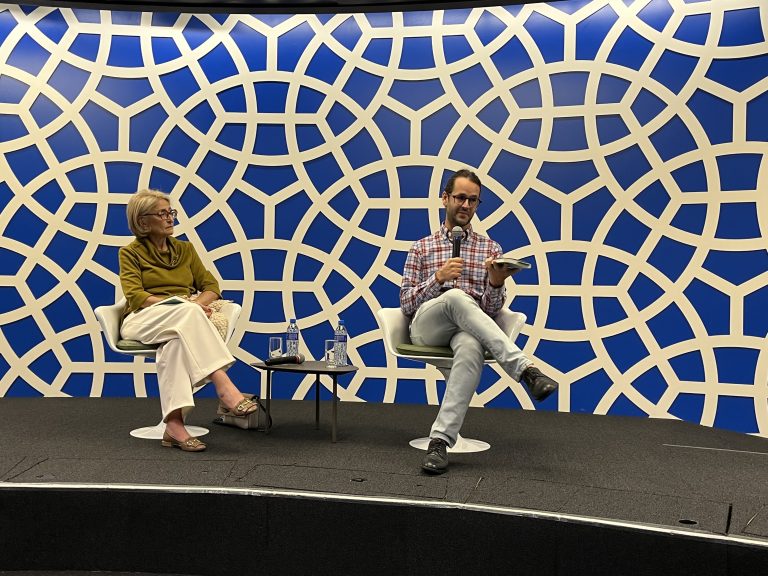 ليلى يوسف وديوغو بيرسيتو: ذكريات الطهي العربي في ليلة التوقيع