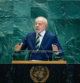 Lula tratou de diversos temas, entre meio ambiente, comércio global e COP30. E afirmou que, em Gaza, a fome é utilizada como arma de guerra