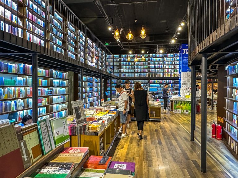 Livraria em Pequim, na China: objetivo do programa é difundir no mundo o patrimônio literário do Brasil