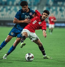 Atletas de Tunísia, já classificada, e Egito, perto da vaga, em partida amistosa: três seleções árabes já estão na Copa
