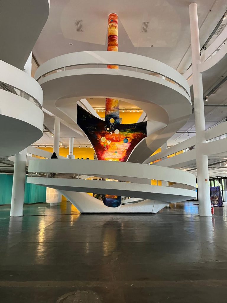 The Biennial pavilion houses most of the works, which are also displayed at other locations featured in the program.