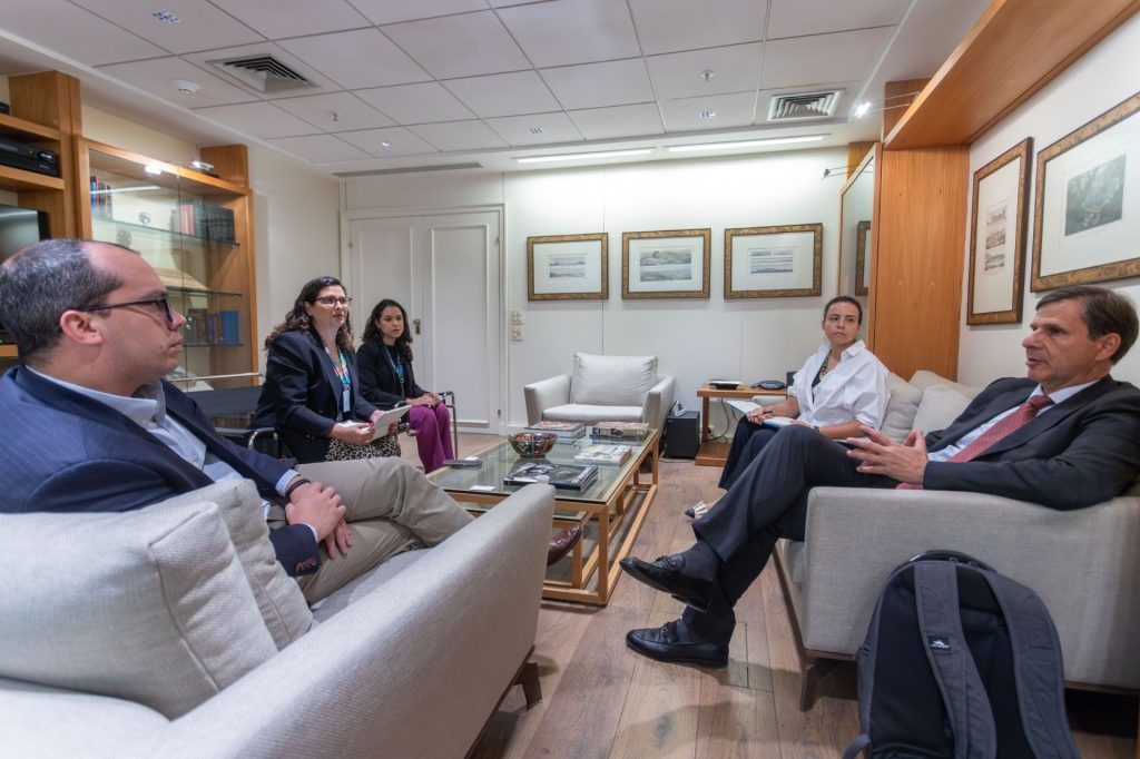 Representatives of the Arab Chamber were received at Firjan