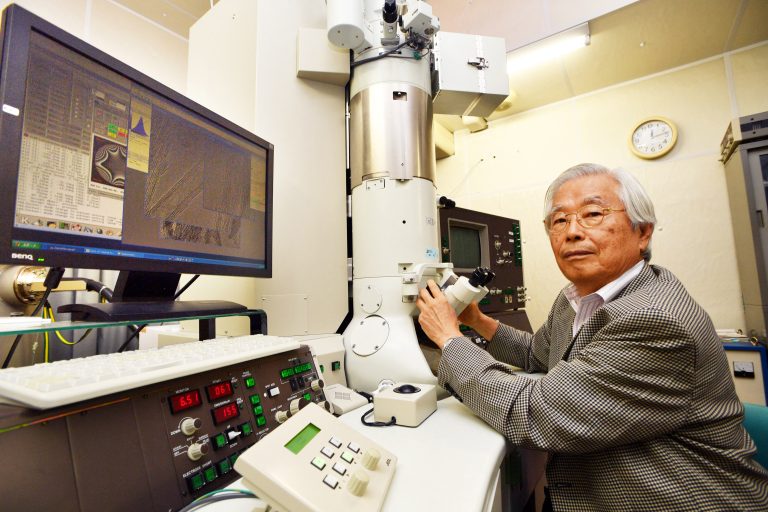 Nominations for King Faisal Prize now open Sumio Iijima, a Japanese physicist and inventor, often cited as the inventor of carbon nanotubes, poses for photo with his favorite electronic microscope in Nagoya City, Aichi Prefecture on September 18, 2019. Although carbon nanotubes had been observed prior to his "invention", Iijima's 1991 paper generated unprecedented interest in the carbon nanostructures and has since fueled intense research in the area of nanotechnology. Sumio Iijima is also a University Professor at Meijo University since 1999, and is the Honorary AIST Fellow of the National Institute of Advanced Industrial Science and Technology, Distinguished Invited University Professor of Nagoya University.