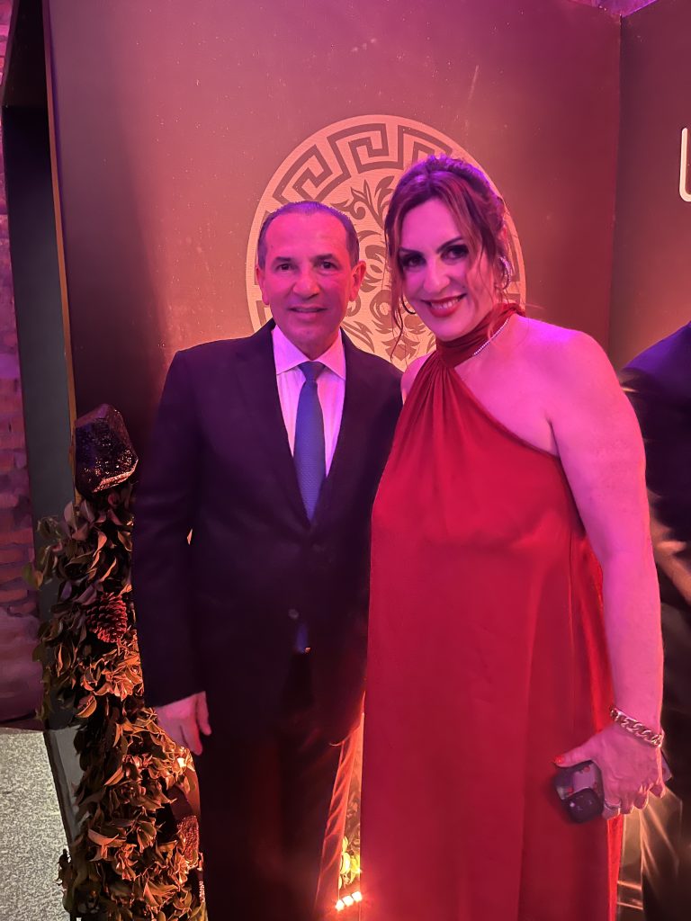 Samir Jaber e Julia de Biase: parceiros da Lattafa no Brasil