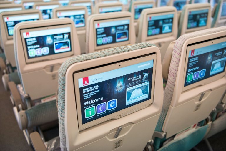 Emirates aircraft: Planes feature power outlets at seats