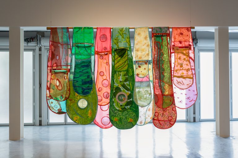 Leda Catunda exhibition in Sharjah features over 60 works