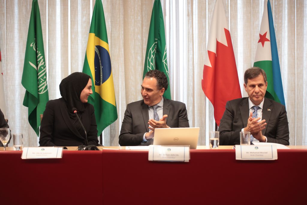 Al-Sulaimani (L), Dib, and Mourad: A schedule of meetings and visits to strengthen trade between Oman and Brazil