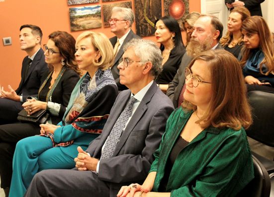 السفارة البرازيلية في لبنان: مشروع لدعم النساء سعادة السفير تارسيزيو كوستا (الثاني على يمين الصورة) بين المدعوين لحفل الافتتاح