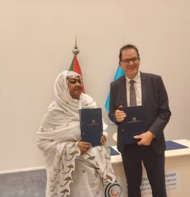 Yaqoub e Müller: parceria é primeira etapa de jornada em busca de projeto industrial que apoie estabilidade no país