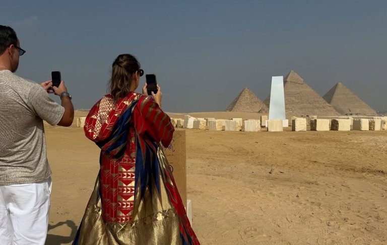 The work by Italian artist Michelangelo Pistoletto will be on view to the public until December 6