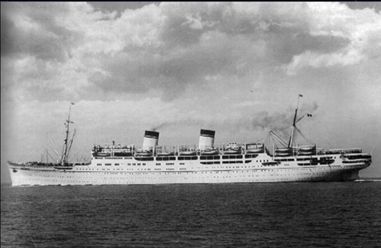 The sea voyage to Brazil