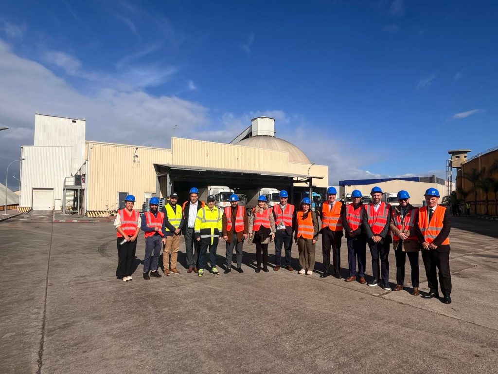 Delegação visitou empresa LaBelle