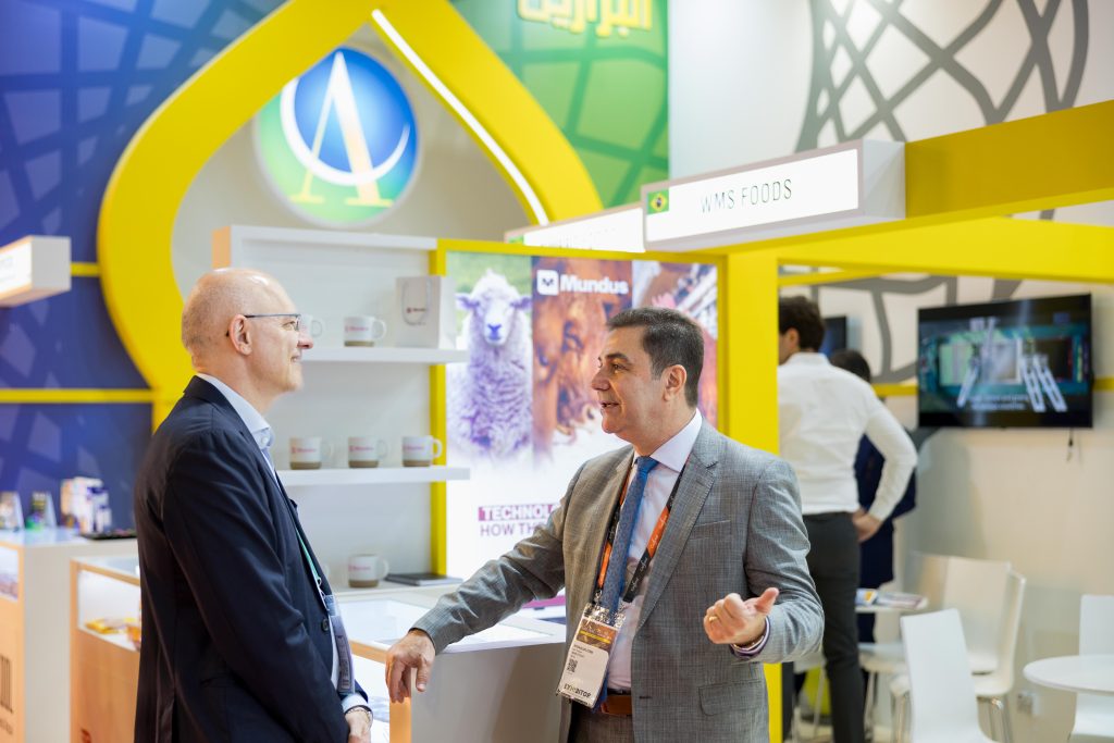 WMS Foods booth: protein market is booming