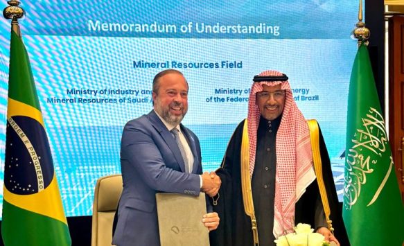 Brasil e Arábia Saudita vão cooperar em mineração