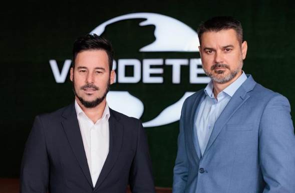 Verdetec seeks expansion into Arab countries Zaleski (R) and Verdetec CEO Rafael Silva: The company produces inputs and provides training for the application of the planting technique