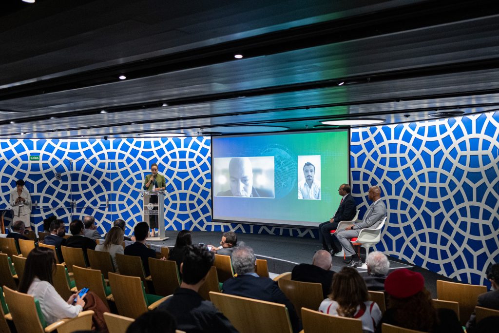 Panel on logistics connectivity featured both in-person and online participants