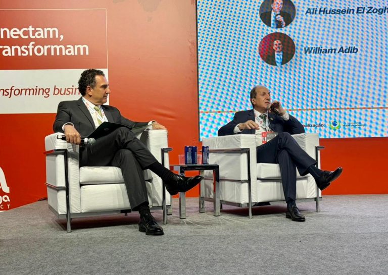 Dib (à esq.) e Ali Zoghbi: Brasil é grande fornecedor de alimentos halal, mas precisa vender mais produtos industrializados