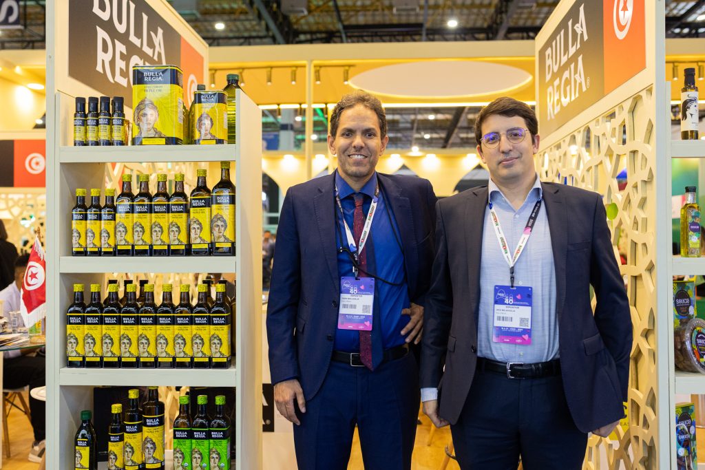 Fahd Ben Ameur e Hedi Belkhodja, da Bulla Regia: fornecedores do Brasil