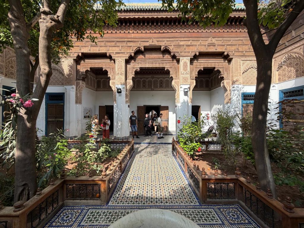 No Palácio da Bahia, pátios são decorados com jardins