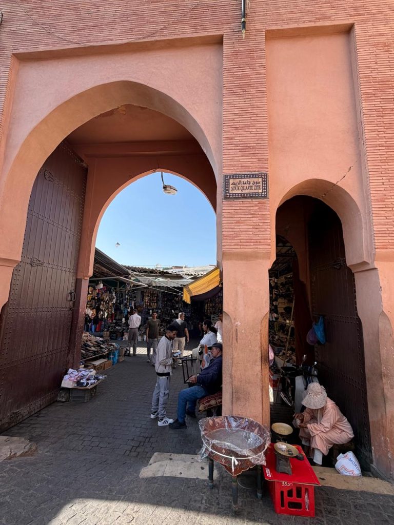 Entrance to one of the souks: Getting lost is part of the experience