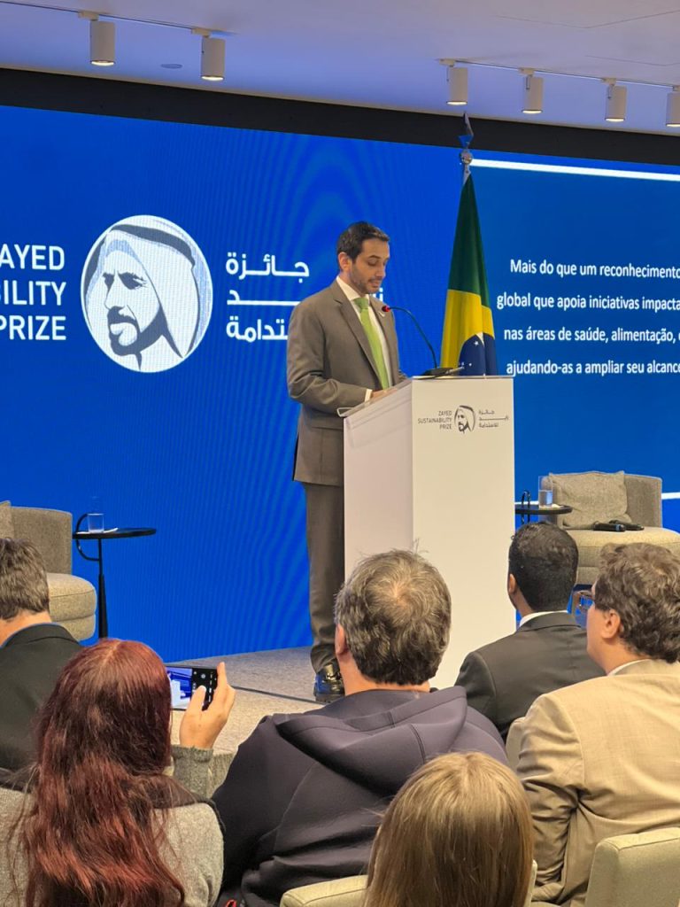 Abdalla Shaheen: premiação reflete valores do fundador dos Emirados Árabes Unidos