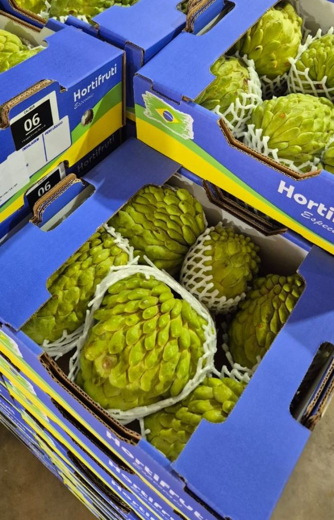 Atemoia é mistura da pinha com a cherimoia