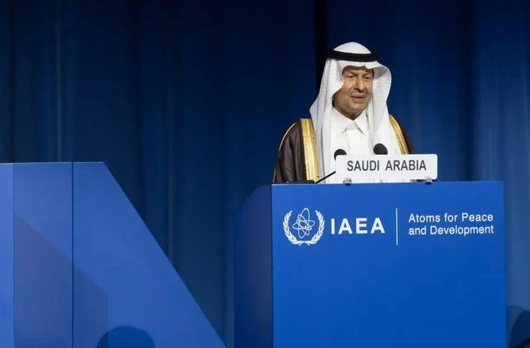 Prince Abdulaziz bin Salman bin Abdulaziz spoke at a conference in Austria