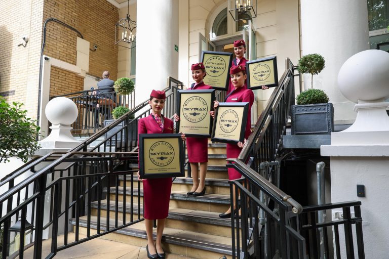 Qatar Airways wins four Skytrax Awards Four awards: Qatar Airways was the first airline ever to receive the World’s Best Onboard Wi-Fi award