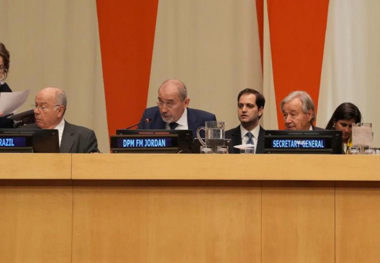 Vieira, Safadi and Guterres: UNRWA must continue operating to provide basic services to Palestinians