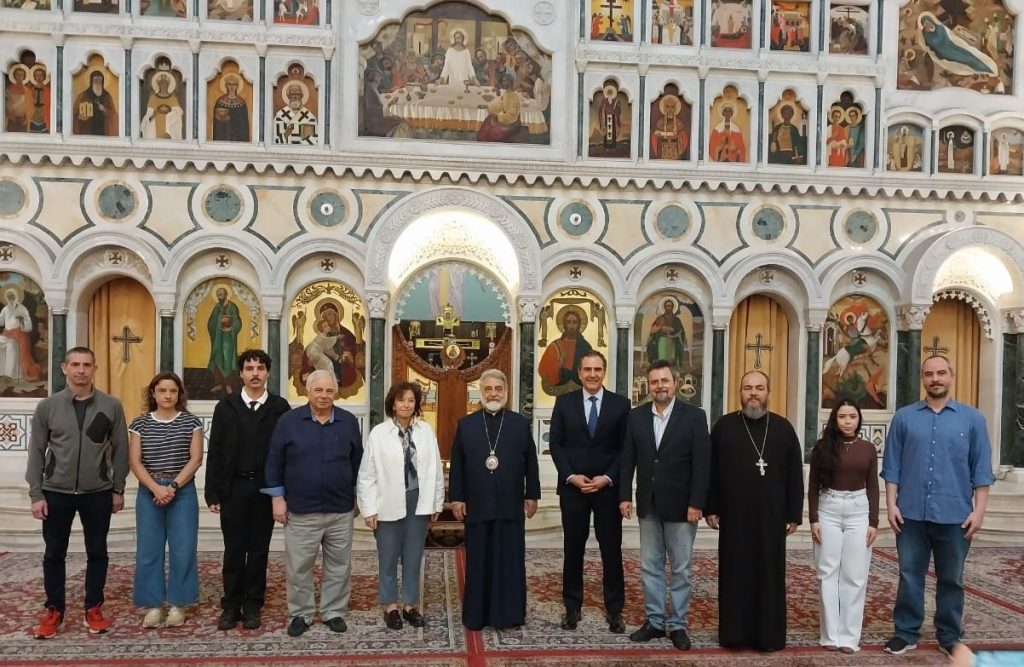 Representantes da Catedral Ortodoxa, Câmara Árabe e Unifesp