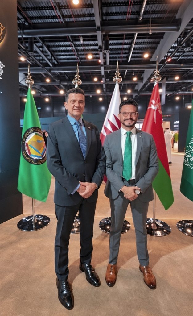 Solimeo (R) and Ambassador Adriano Pucci: Event offers Brazil an opportunity to expand partnerships with GCC countries