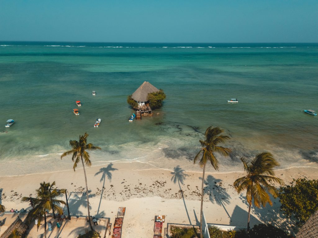 Zanzibar beach in Tanzania: The country generates the most revenue for the travel company