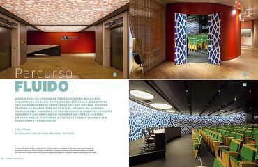 Arab Chamber on the cover of Projeto magazine