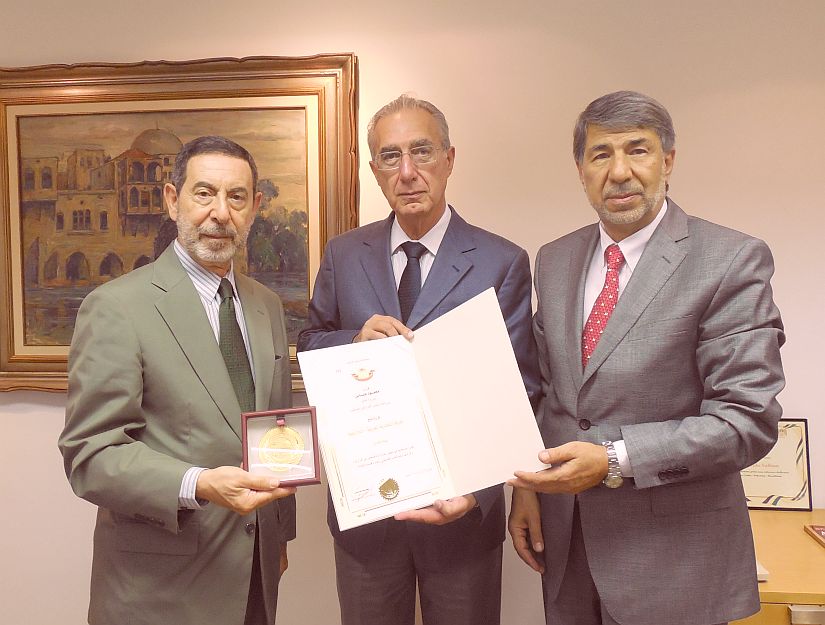 Palestina faz homenagem à Câmara Árabe