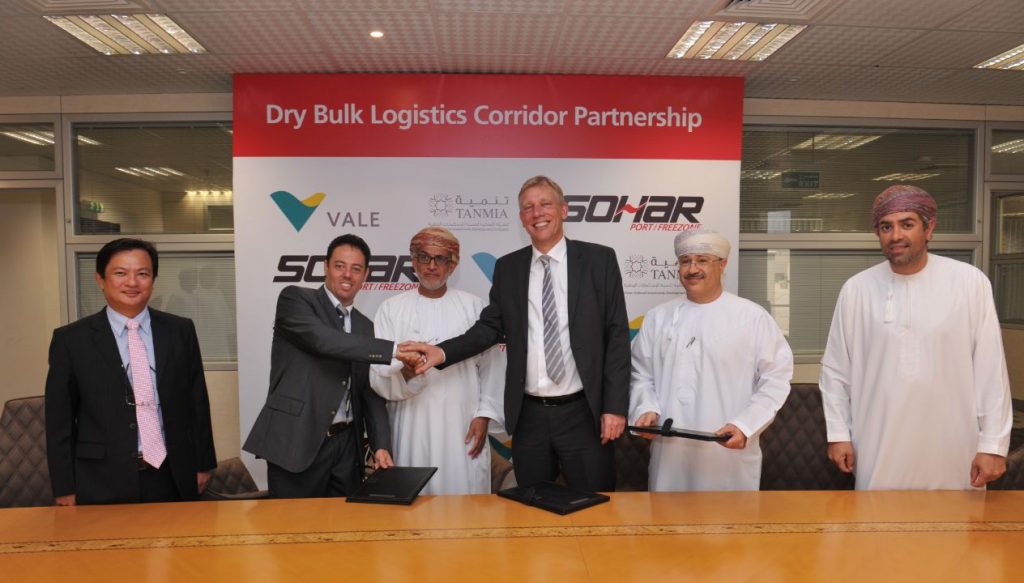 Vale compartilhará instalações com empresas de Omã