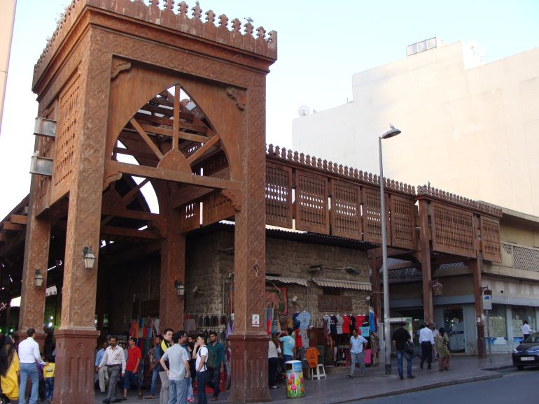 Os souks de Dubai