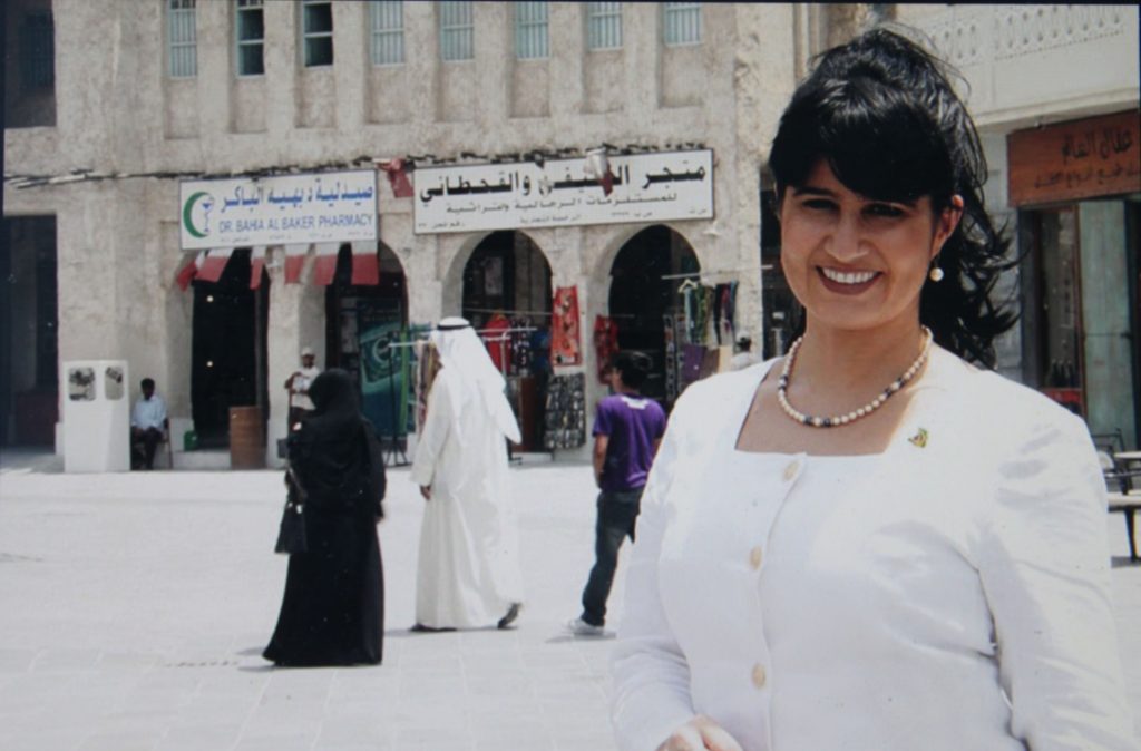 A caminhada de uma diplomata