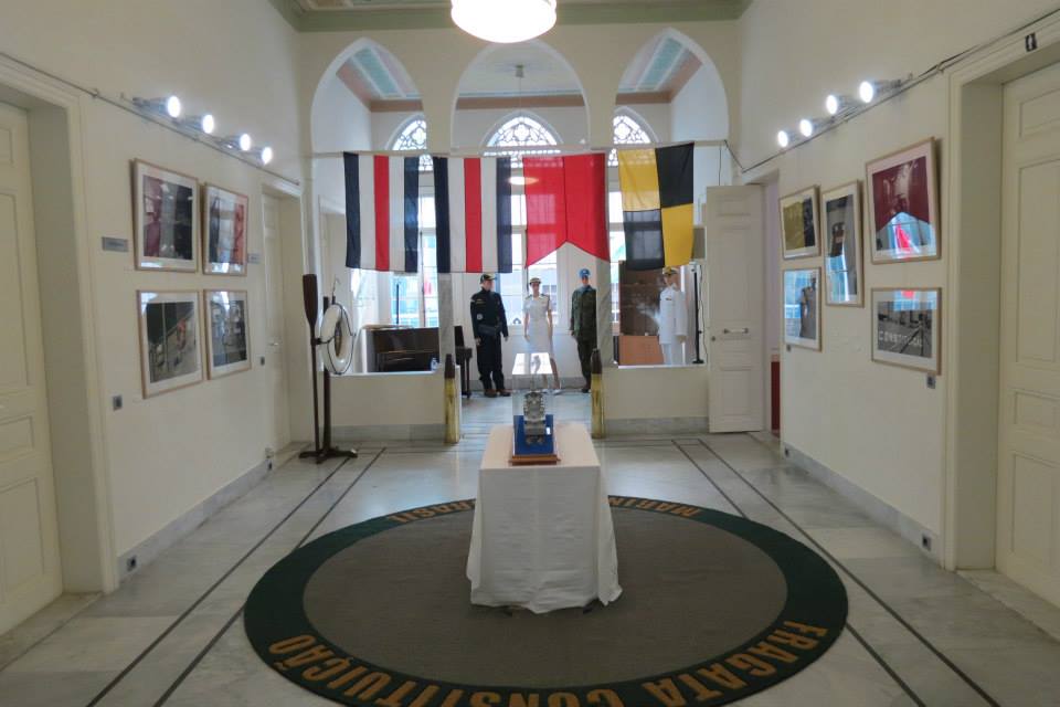 Marinha do Brasil é tema de exposição em Beirute